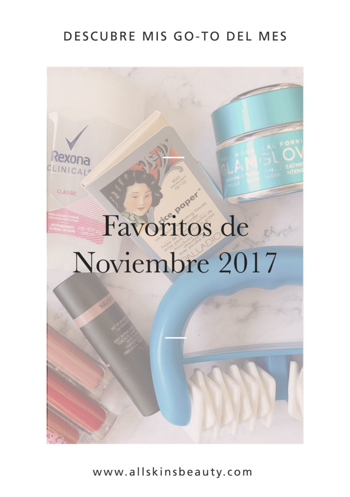 Aún no puedo creer que ya estemos a un solo mes de terminar el año, es un poco abrumador ¿no creen?. Este mes no tuve demasiados favoritos y es que en Noviembre trato de proteger mi piel contra el frío y de redescubrir algunos productos clásicos para mi. Como siempre me encantaría compartirles el porque he estado amando estos productos.