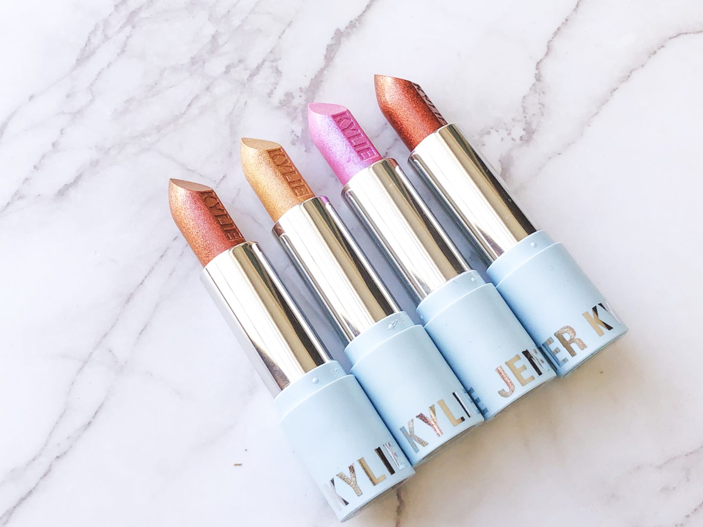 Metallic Lipstick: Brrr, Cold As Ice, Stay Cozy y  Snow Cute 