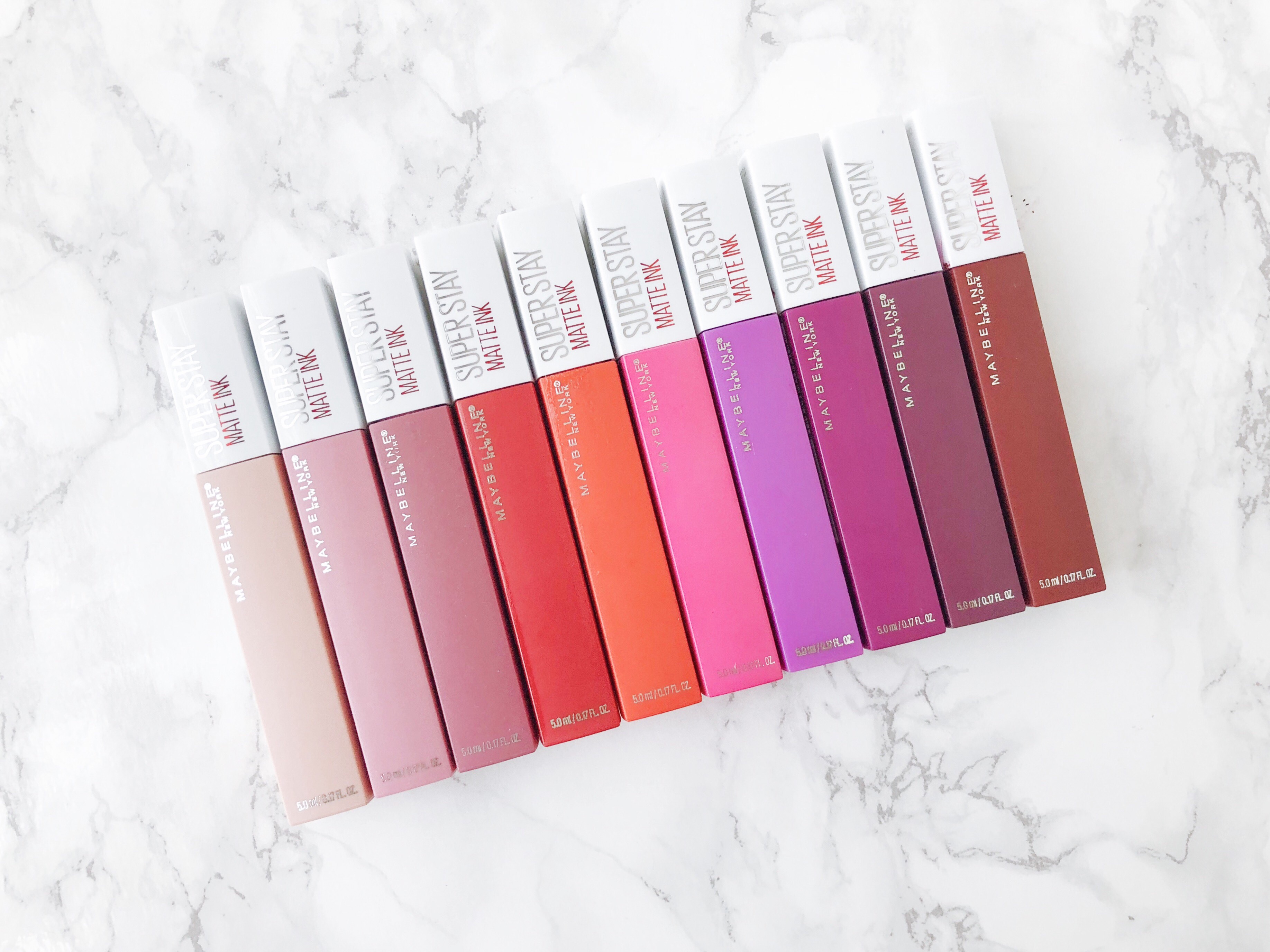 Maybelline Super Stay Matte Ink Review Swatches All Skins Beauty