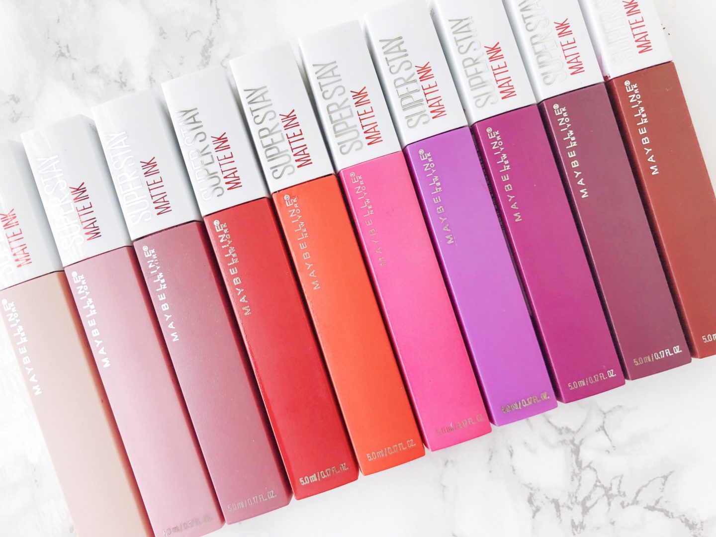 Maybelline Super Stay Matte Ink Review Swatches All Skins Beauty