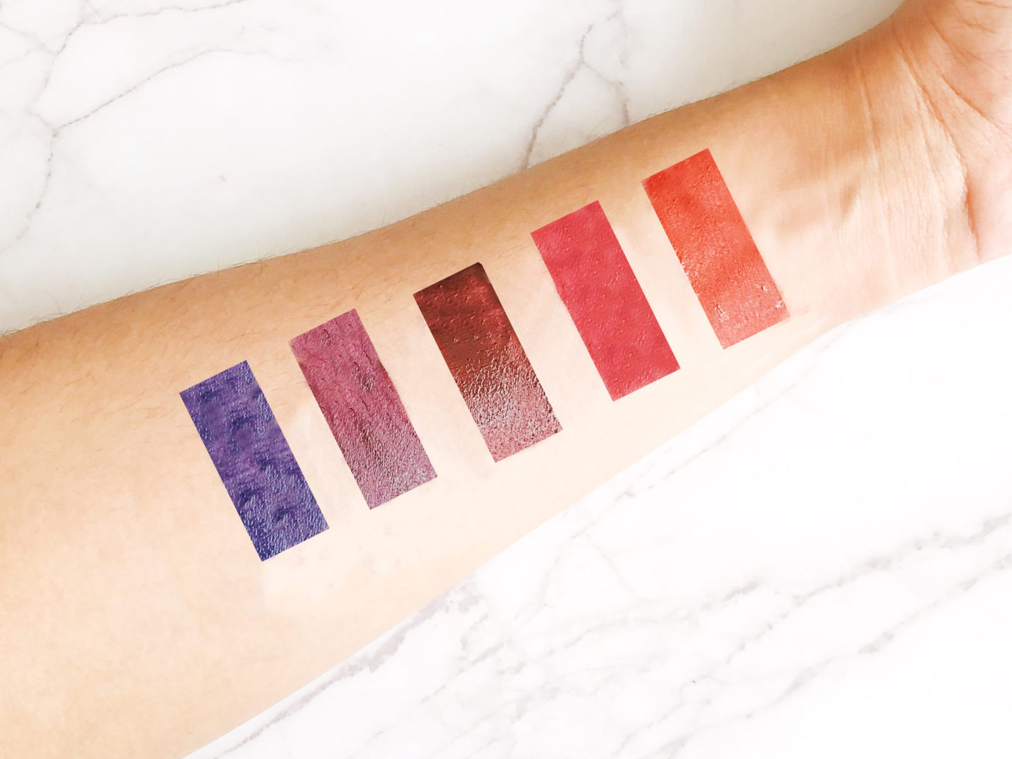 MAYBELLINE SUPER STAY MATTE INK CITY EDITION SWATCHES 